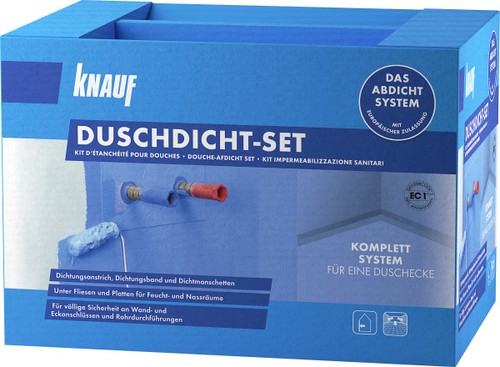 Knauf duschdicht set - knauf, duschdicht-set