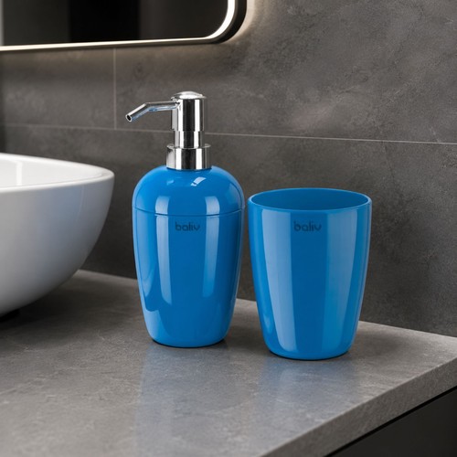 Baliv badaccessoire set blau - badaccessoire,