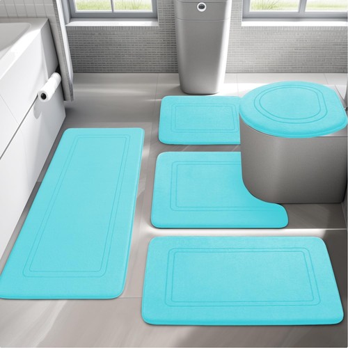 Badezimmerteppich set badmatte - set,