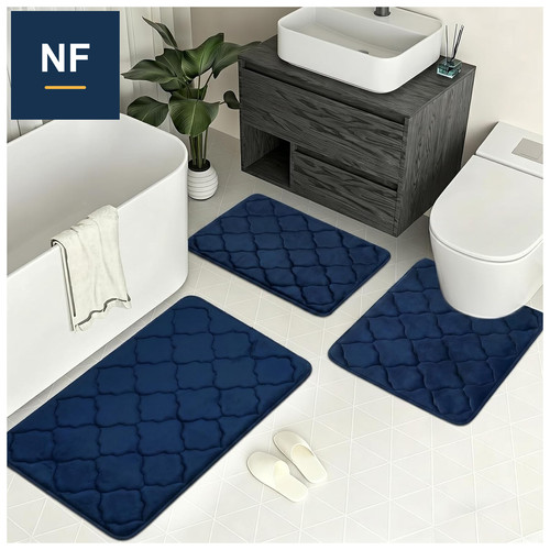 Badezimmerteppich set teilig - set, 3
