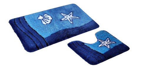 Teiliges badematten set - teiliges,